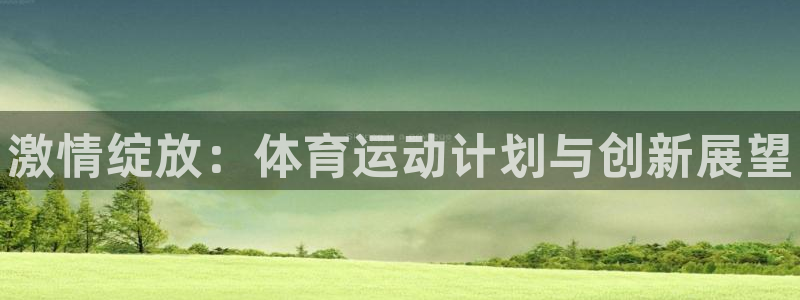 凯发官方正版app集团官网首页：激情绽放：体育运动计划与创新